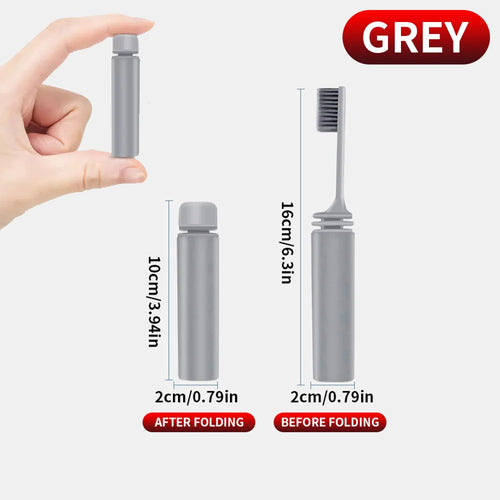 Brosse à Dents de Voyage Pliable