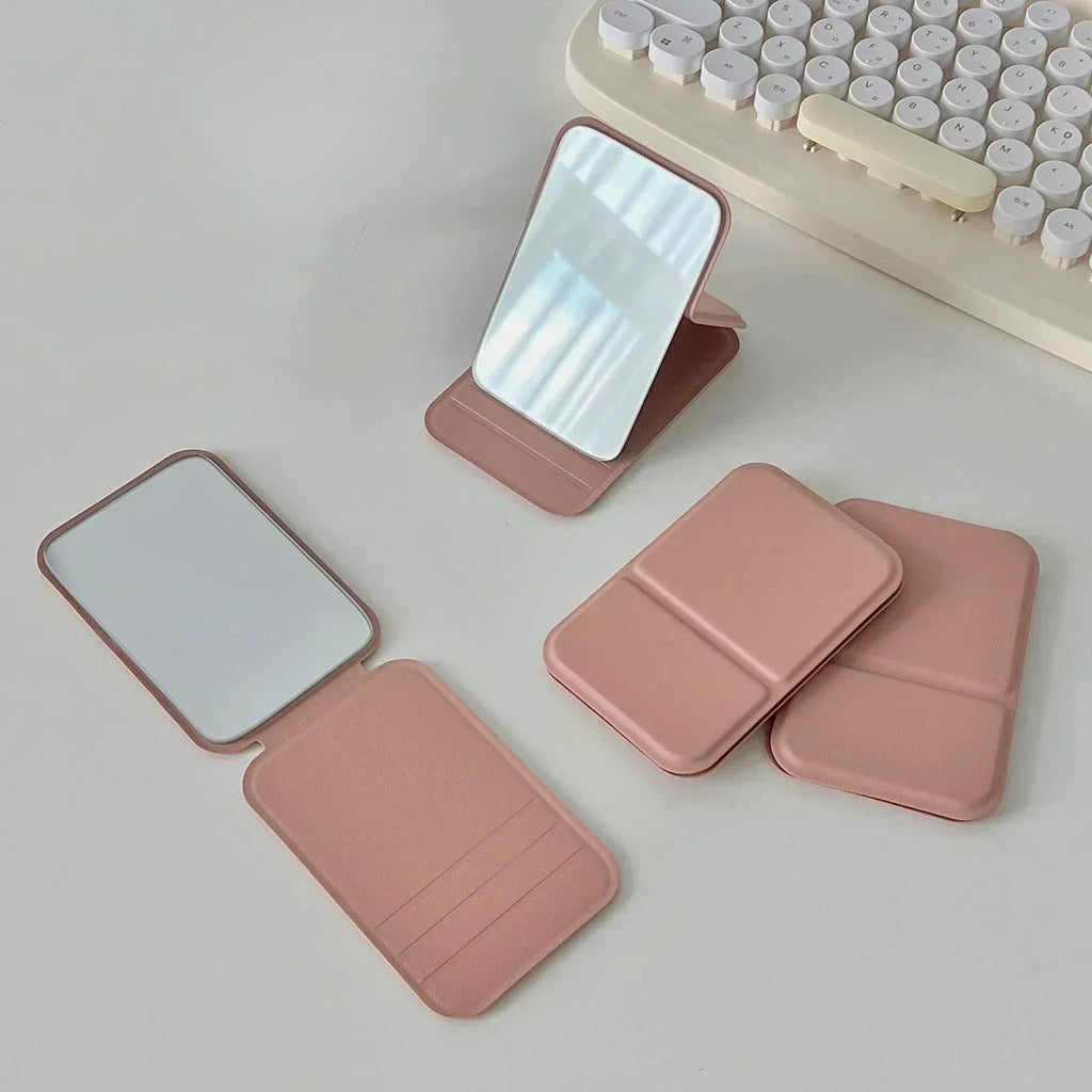 Miroir de Voyage Pliable – Miroir Compact de Poche
